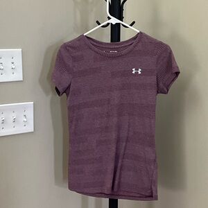 Under Armour Heathered Purple Tee